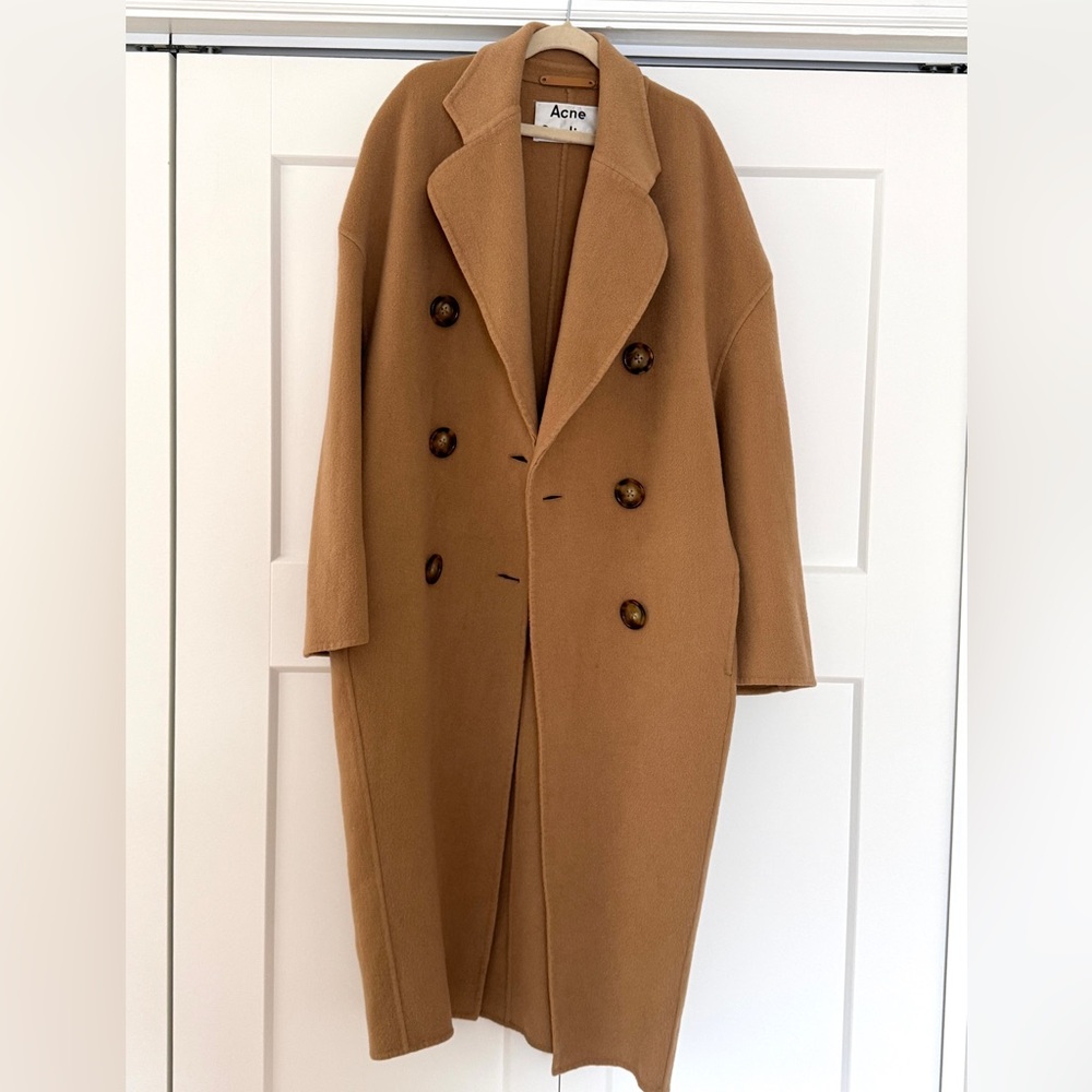 acne studios wool cashmere coat